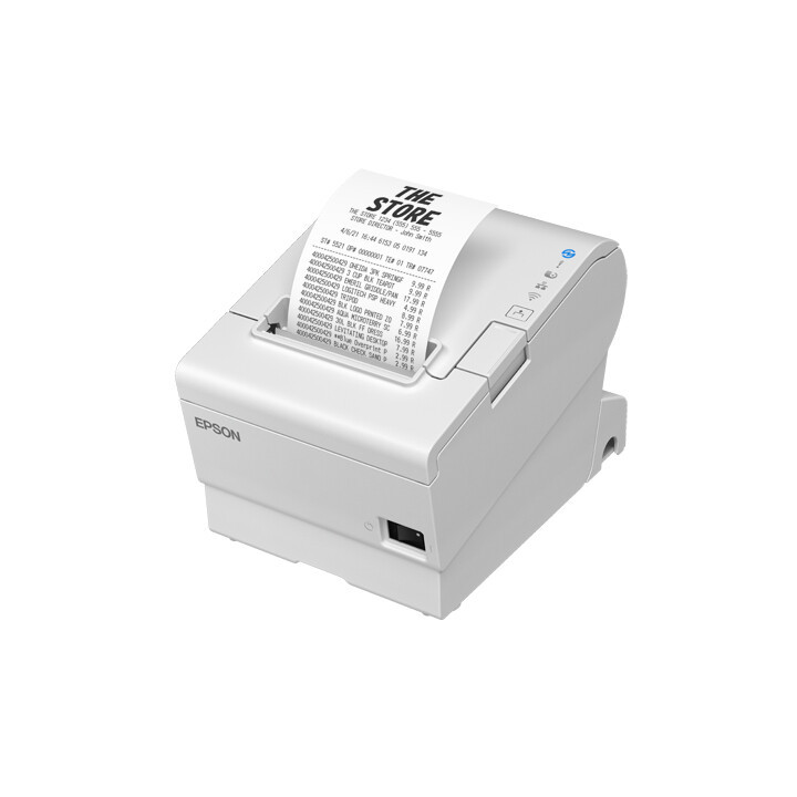 Epson TM-T88VII (111): USB, Eth, Serial, PS, Buzz, White