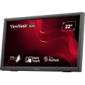 Viewsonic TD2223-2 écran plat de PC 55,9 cm (22") 1920 x 1080 pixels Full HD LCD Écran tactile Noir