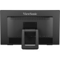 Viewsonic TD2223-2 écran plat de PC 55,9 cm (22") 1920 x 1080 pixels Full HD LCD Écran tactile Noir