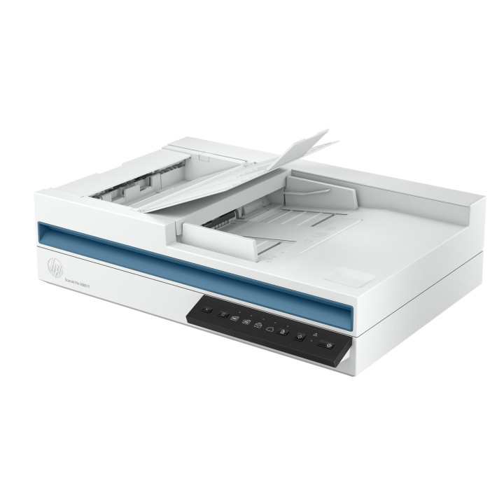 HP ScanJet Pro 2600 f1 Scanner à plat A4 avec chargeur automatique, jusqu’à 25 ppm/50 ipm, 600 x 600 DPI