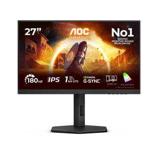 AOC G4 27G4X écran plat de PC 68,6 cm (27") 1920 x 1080 pixels Full HD LED Noir, Gris