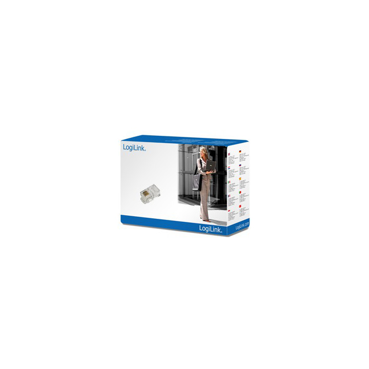 LogiLink RJ10 Transparent