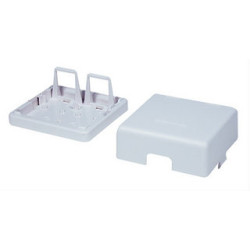 Intellinet 162852 boitier de prise de courant Blanc