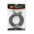 Techly ICOC CCA6U-015-BKT câble de réseau Noir 1,5 m Cat6 U/UTP (UTP)
