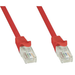 Techly ICOC CCA6U-015-RET câble de réseau Rouge 1,5 m Cat6 U/UTP (UTP)
