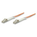 Techly 1.0m LC-LC M/M câble InfiniBand et à fibres optiques 1 m Orange