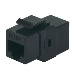 Intellinet 504898 changeur de genre de câble 8P8C Noir