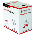 Techly ITP-C6F-FL câble de réseau Gris 305 m Cat6 F/UTP (FTP)