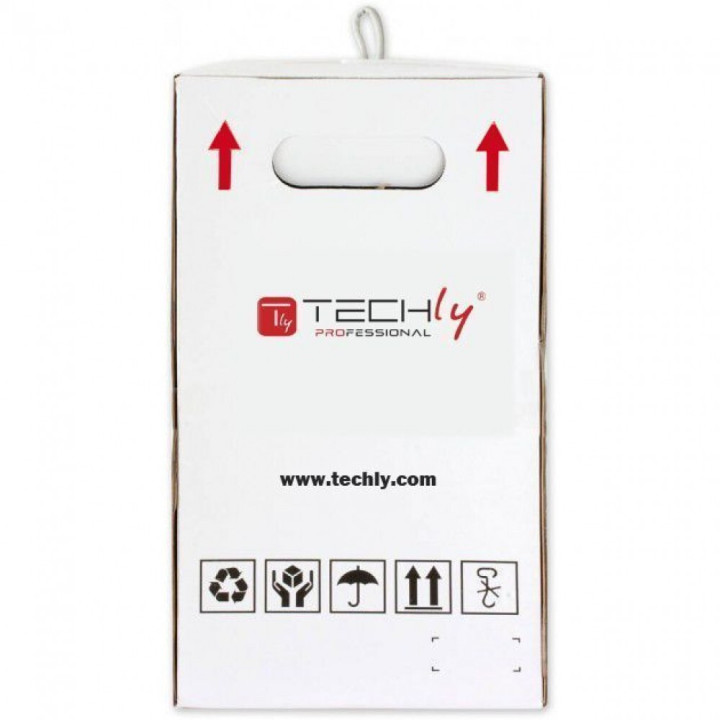 Techly ITP-C6F-FL câble de réseau Gris 305 m Cat6 F/UTP (FTP)