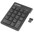 Manhattan 178846 clavier numérique PC portable/de bureau RF sans fil Noir