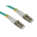 Techly LC M-M 1m câble InfiniBand et à fibres optiques Couleur aqua