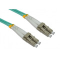 Techly 10m LC/LC 50/125 câble InfiniBand et à fibres optiques Couleur aqua