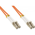 Techly ILWL D5-LCLC-150 câble InfiniBand et à fibres optiques 15 m 2x LC Orange