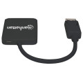 Manhattan 152716 répartiteur vidéo DisplayPort 2x HDMI