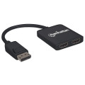 Manhattan 152716 répartiteur vidéo DisplayPort 2x HDMI