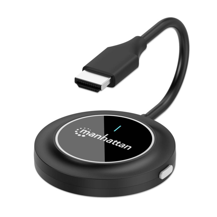 Manhattan Adaptateur sans fil HDMI 1080p avec émetteur HDMI, dongle pour diffusion vidéo sans fil depuis un appareil HDMI ver