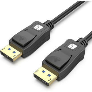 Techly ICOC DSP-A21-050 5 m DisplayPort Noir