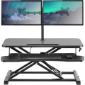 Techly ICA-LCD 303 bureau d'ordinateur Noir