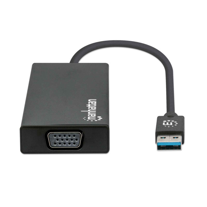 Manhattan 152846 station d'accueil USB Type-A Noir