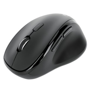 Manhattan Souris ergonomique sans fil (droitière), DPI réglable 800/1200/1600, 2,4 GHz (jusqu’à 10 m), 6 boutons avec mole