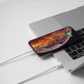 Techly ICOC APP-8BUC10T câble Lightning 1 m Blanc