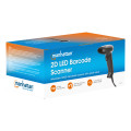 Manhattan Scanner de codes-barres CCD filaire, USB, largeur de lecture 60 mm, câble 152 cm, luminosité ambiante max. 5 000 lu