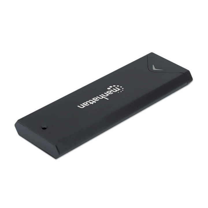 Manhattan 130530 Boîtier de disques de stockage Enceinte ssd Noir M.2