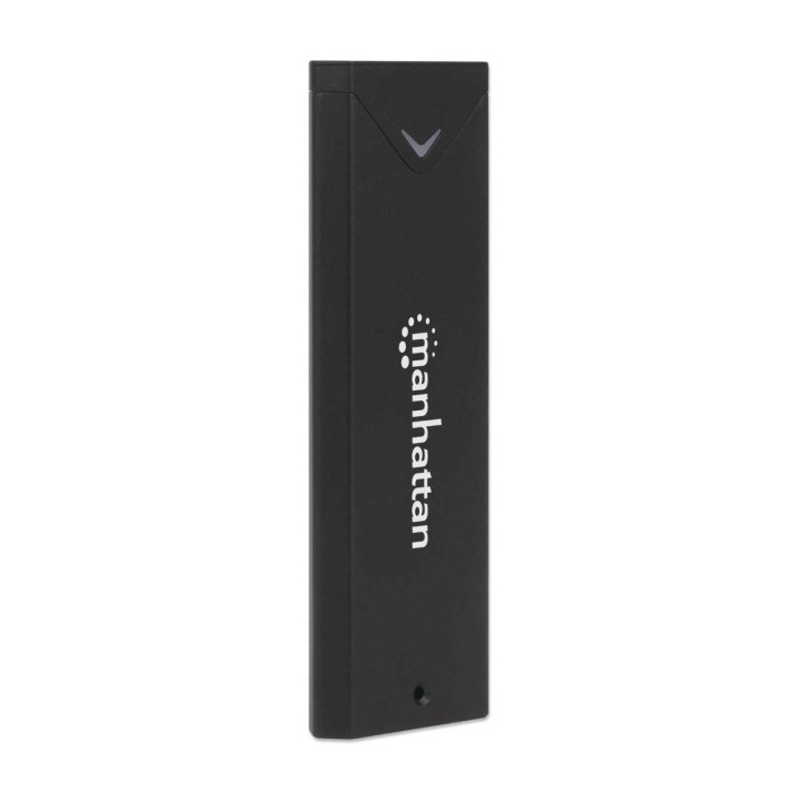 Manhattan 130530 Boîtier de disques de stockage Enceinte ssd Noir M.2