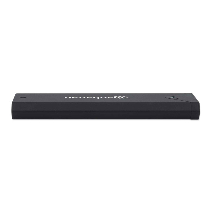 Manhattan 130530 Boîtier de disques de stockage Enceinte ssd Noir M.2