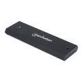 Manhattan 130530 Boîtier de disques de stockage Enceinte ssd Noir M.2