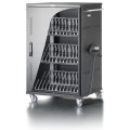 Techly I-CABINET-36D12ATY chariot et rangement roulant Module de charge et de gestion Noir