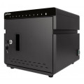Manhattan Armoire de charge USB-C de bureau 10 appareils (iPad jusqu’à 11"), pour tablettes et smartphones, compartiments 26