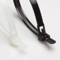 Techly ISWT-876250 serre-câbles Nylon Blanc 100 pièce(s)