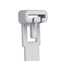 Techly ISWT-876250 serre-câbles Nylon Blanc 100 pièce(s)