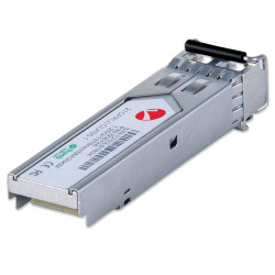 Intellinet Module émetteur-récepteur de réseau SFP fibre Gigabit Mini-GBIC, 1000Base-LX (LC) monomode, 20 km, 1310 nm, confo
