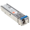 Intellinet Module émetteur-récepteur de réseau SFP WDM bidirectionnel Gigabit, 1000Base-LX (LC) monomode, 10 km, RX 1550 nm 