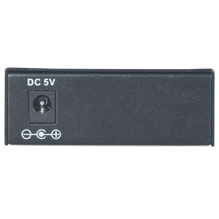 Intellinet 510530 convertisseur de support réseau 100 Mbit/s Monomode Noir