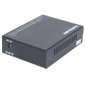Intellinet 510530 convertisseur de support réseau 100 Mbit/s Monomode Noir