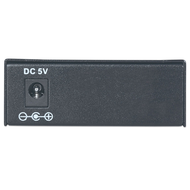 Intellinet 545068 convertisseur de support réseau 1000 Mbit/s Monomode Noir