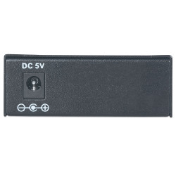 Intellinet 545075 convertisseur de support réseau 1000 Mbit/s 1550 nm Monomode Noir