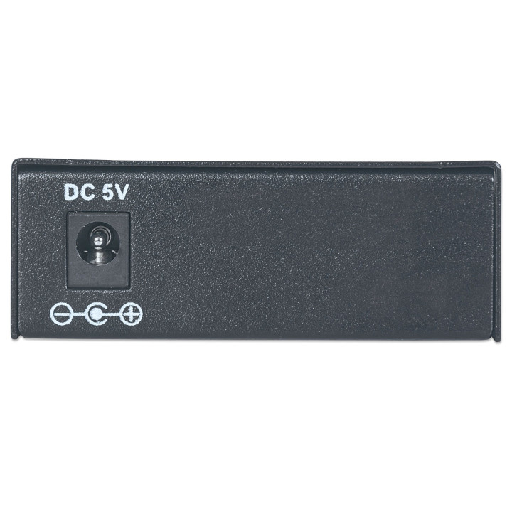 Intellinet 545075 convertisseur de support réseau 1000 Mbit/s 1550 nm Monomode Noir