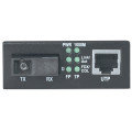 Intellinet 545075 convertisseur de support réseau 1000 Mbit/s 1550 nm Monomode Noir