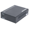 Intellinet 545075 convertisseur de support réseau 1000 Mbit/s 1550 nm Monomode Noir