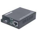 Intellinet 545075 convertisseur de support réseau 1000 Mbit/s 1550 nm Monomode Noir