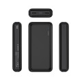 Gembird PB20-01 banque d'alimentation électrique Lithium Polymère (LiPo) 20000 mAh Noir