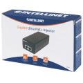 Intellinet Injecteur Ultra PoE+ Gigabit, 1 port 60 W, conforme IEEE 802.3bt et 802.3at/af, boîtier plastique, Alimentation par