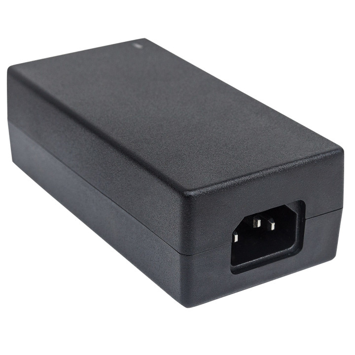 Intellinet Injecteur Ultra PoE+ Gigabit, 1 port 60 W, conforme IEEE 802.3bt et 802.3at/af, boîtier plastique, Alimentation par