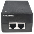 Intellinet Injecteur Ultra PoE+ Gigabit, 1 port 60 W, conforme IEEE 802.3bt et 802.3at/af, boîtier plastique, Alimentation par