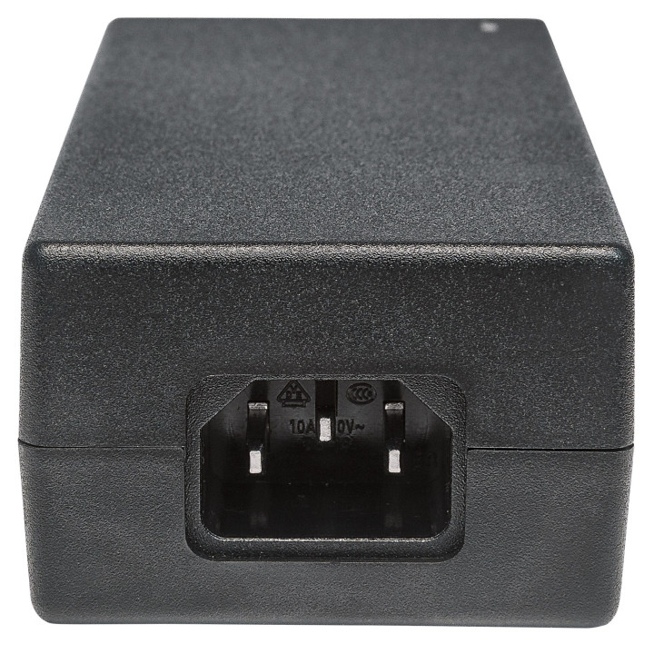 Intellinet Injecteur Ultra PoE+ Gigabit, 1 port 60 W, conforme IEEE 802.3bt et 802.3at/af, boîtier plastique, Alimentation par