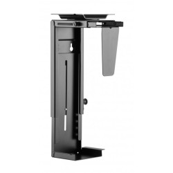 Techly ICA-CS 66 support pour unité centrale Support de CPU sous le bureau Noir